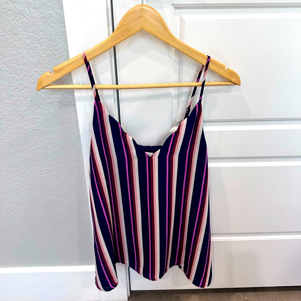 Socialite Striped camisole top, size XS